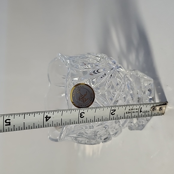 NWT Crystal candle holders made in USA - Picture 4 of 5